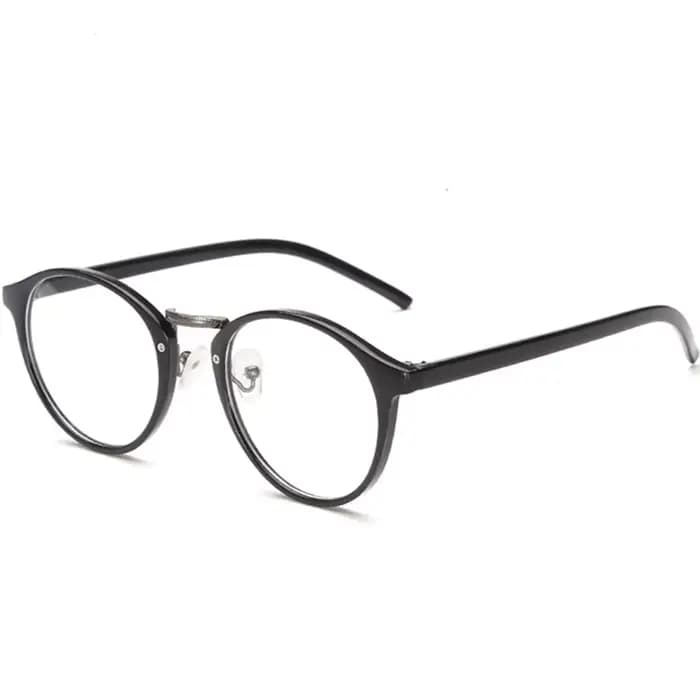 Lunettes rondes transparentes pour hommes et femmes, monture optique nerd, lunettes de myopie, mode