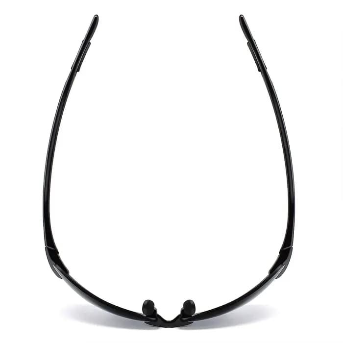 JULI The Matrix classique sport sans monture lunettes de soleil hommes Orange mâle conduite Rectangl
