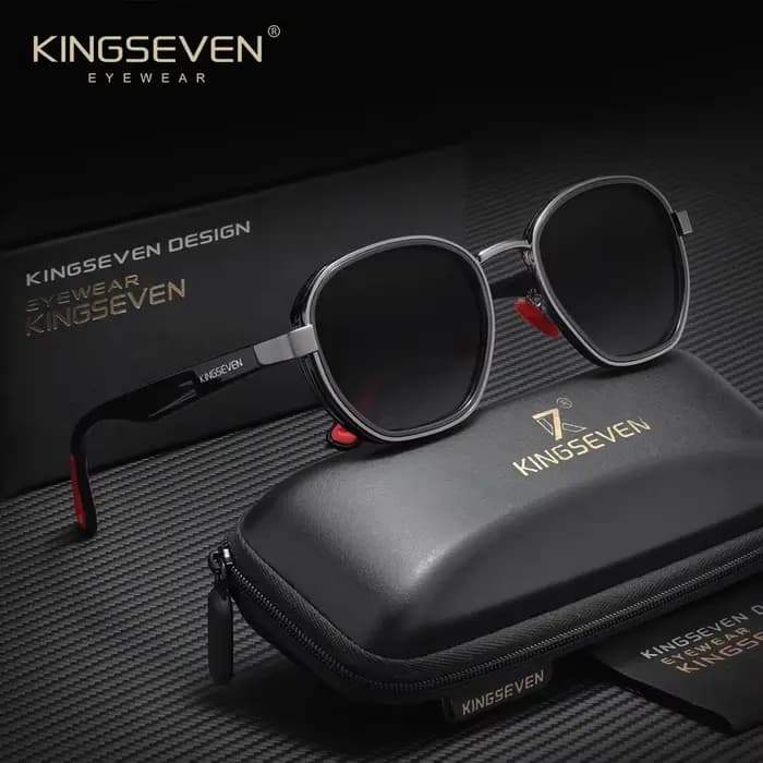 KINGSEVEN Lunettes de soleil polarisées tendance pour hommes et femmes, pour la conduite, les activi