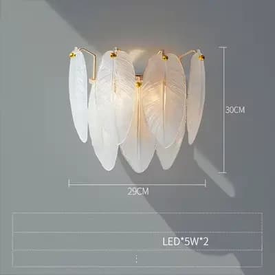 Plafonnier LED en verre au design moderne, design créatif, éclairage d'intérieur, luminaire décorati