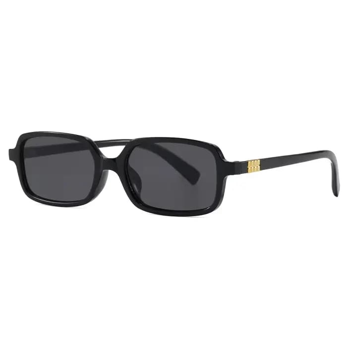 Lunettes de soleil rectangulaires de luxe pour hommes et femmes, lunettes de soleil carrées, lunette