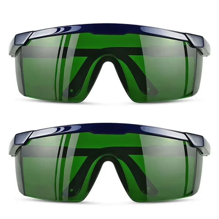 Lot de 2 lunettes de sécurité laser IPL 200nm-2000nm pour le traitement d'épilation au laser et la p