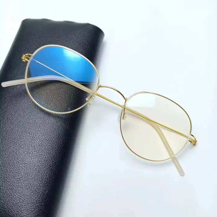 Monture de lunettes ovale ronde en titane Pure Air de marque danoise pour hommes, ultralégère, pour 