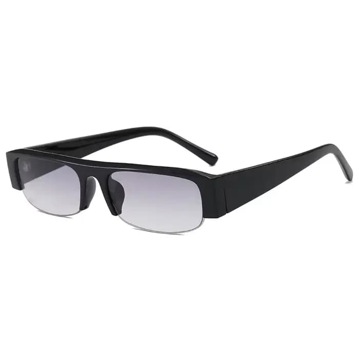 Lunettes de soleil rectangulaires vintage pour femmes, design de marque tendance, verres dégradés, l