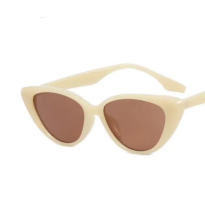 Lunettes de soleil de luxe pour femmes et hommes, en plastique rose, unisexe, œil de chat, classique