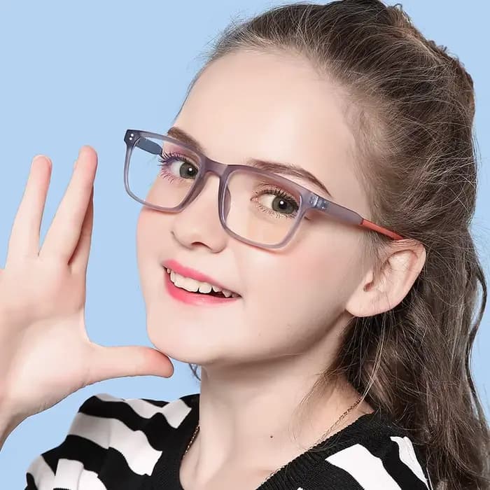 BCLEAR Anti lumière bleue enfants lunettes enfants carré TR90 cadre optique lunettes garçons filles 
