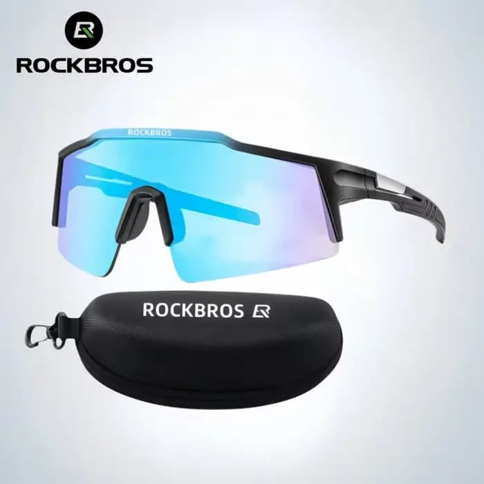 Lunettes de cyclisme sportives ROCKBROS UV400, anti-lumière éblouissante, adaptées aux hommes et aux
