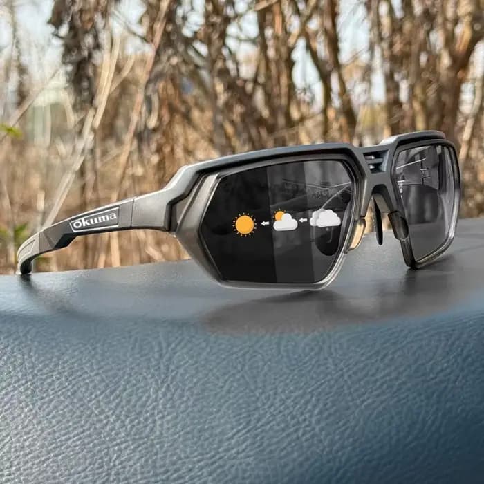 OKUMA Nouvelles lunettes de pêche d'extérieur avec polarisation UV400 pour la détection des poissons