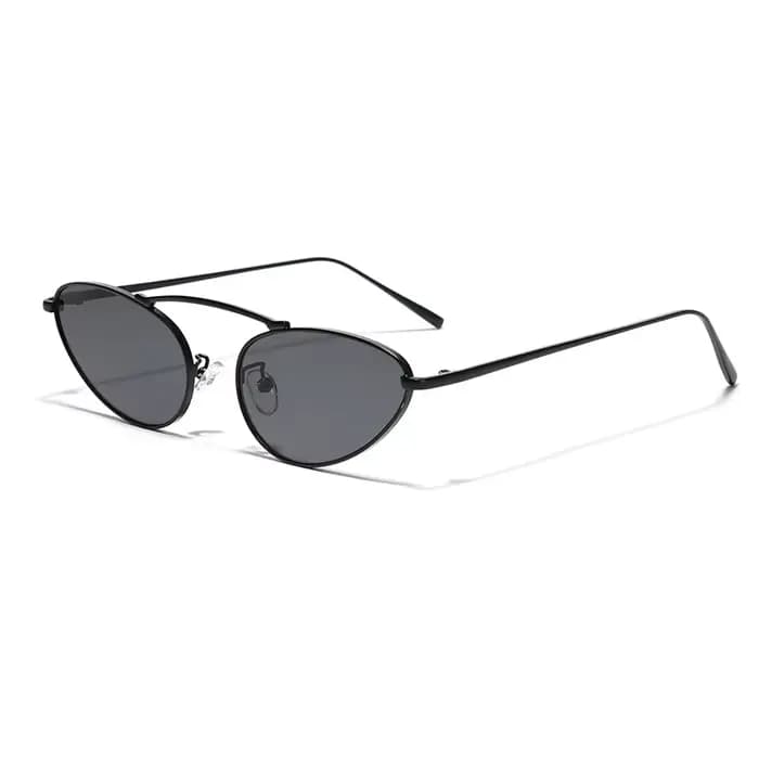 Marque de luxe lunettes de soleil œil de chat femmes 2025 mode Unique petites lunettes de soleil ova