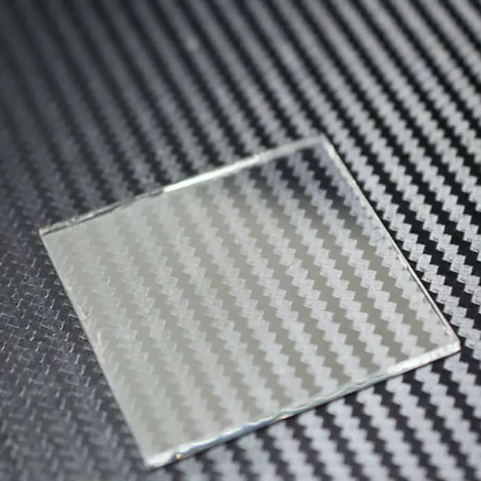 Miroir optique séparateur de faisceau semi-transparent semi-réfléchissant sans effet fantôme, sépara