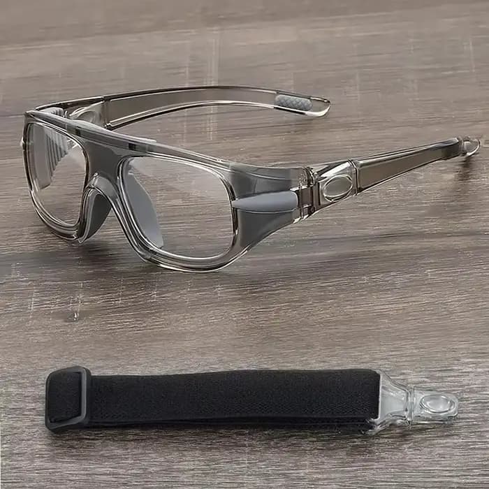 Lunettes de sport TR90 pour hommes, montures flexibles et légères, pour myopie, Football, avec Optio