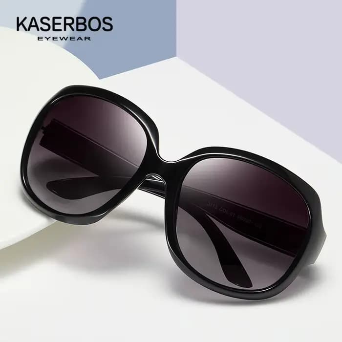 Lunettes de soleil polarisées pour femmes, surdimensionnées, à la mode, protection UV400, sport à la
