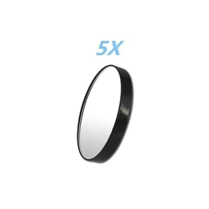 Miroir grossissant 5X/10X/15X – Le miroir de maquillage parfait pour une application détaillée!