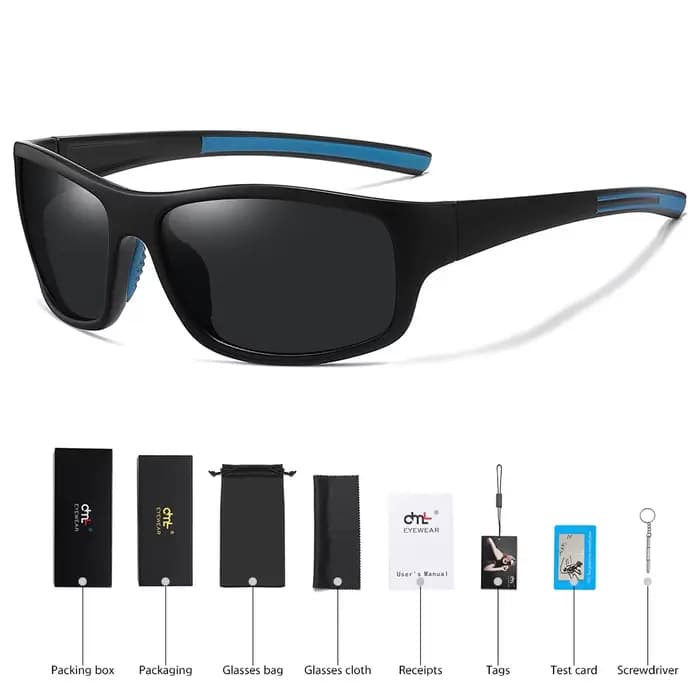 DML – lunettes de soleil polarisées en matériau Ultra léger pour hommes et femmes, pour la pêche, le