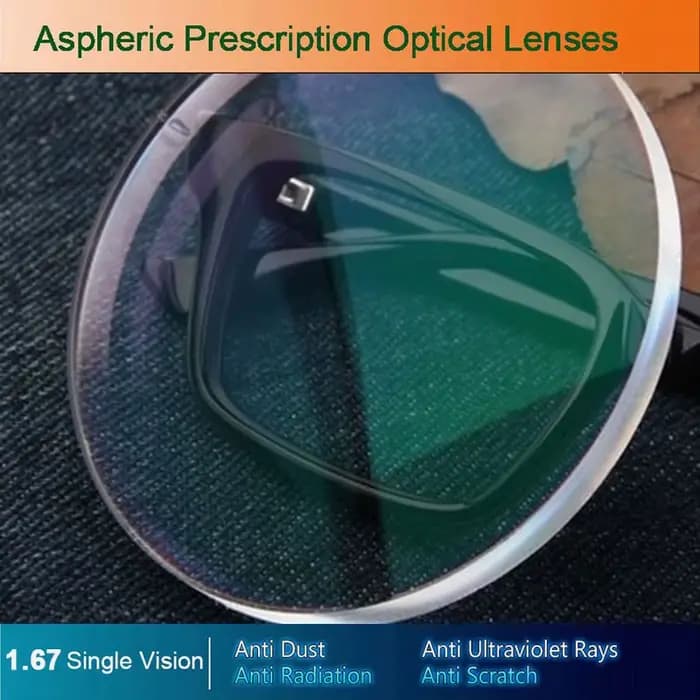 Lunettes optiques à Vision unique, verres de Prescription pour myopie/hypermétropie/presbytie, lenti