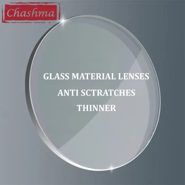 Lentilles minérales transparentes de marque Chashma, verres correcteurs, indice élevé, progressives,