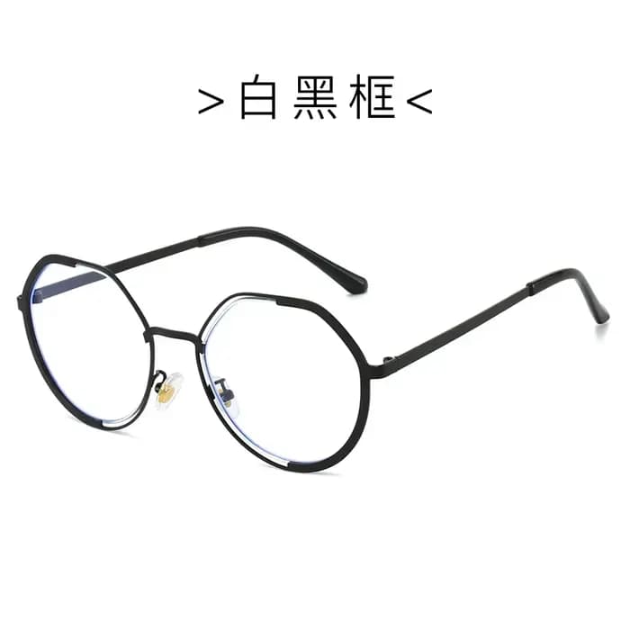 Lunettes rondes hexagonales élégantes, monture légère et tendance rétro, confortables pour une longu