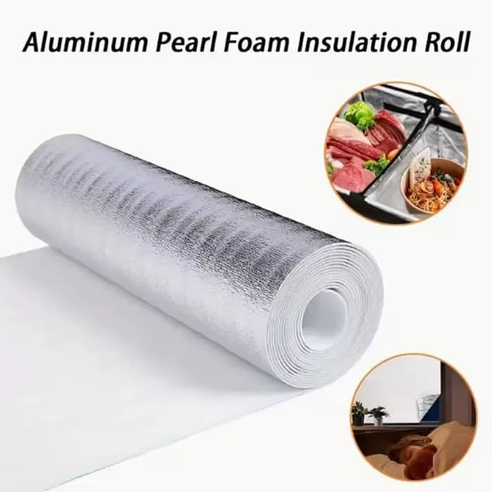 Film isolant mural 5m/10m en aluminium, film réfléchissant pour radiateur, protection solaire, pare-