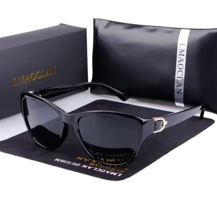 Femmes lunettes de soleil polarisées de luxe mode dames Vintage marque concepteur femme lunettes de 