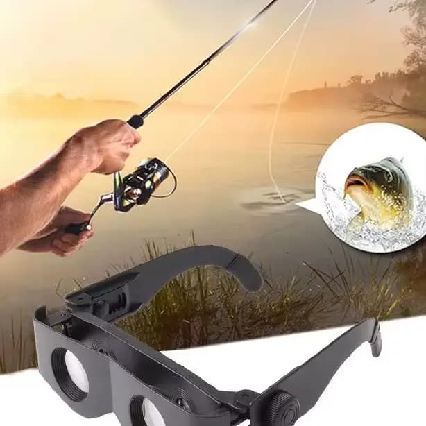 Lunettes de pêche Focus réglable jumelles professionnelles télescope loupe lunettes mains libres por