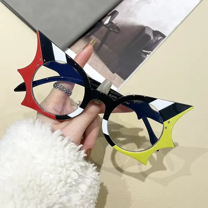 Papillon optique Transparent clair lunettes cadre oeil de chat montures pour femmes mode lunettes de