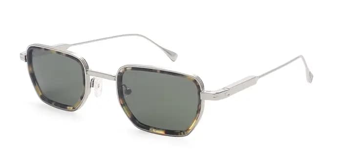 Lunettes de soleil Polairzed de haute qualité pour hommes, verres de soleil carrés en alliage d'acét