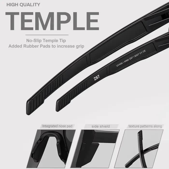 MAXJULI XXL taille Double Extra Large Z87 lunettes de soleil pour grandes têtes larges hommes femmes