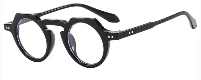 Lunettes de lecture à filtre à lumière bleue pour hommes et femmes, lunettes myopes, rondes, transpa