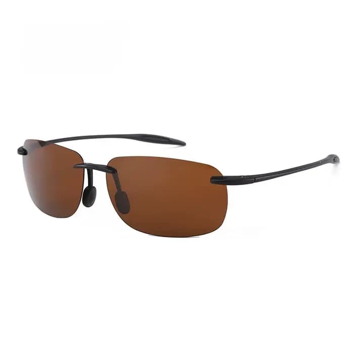 Lunettes de soleil de sport classiques sans bords pour hommes et femmes, pour la conduite, le Golf, 