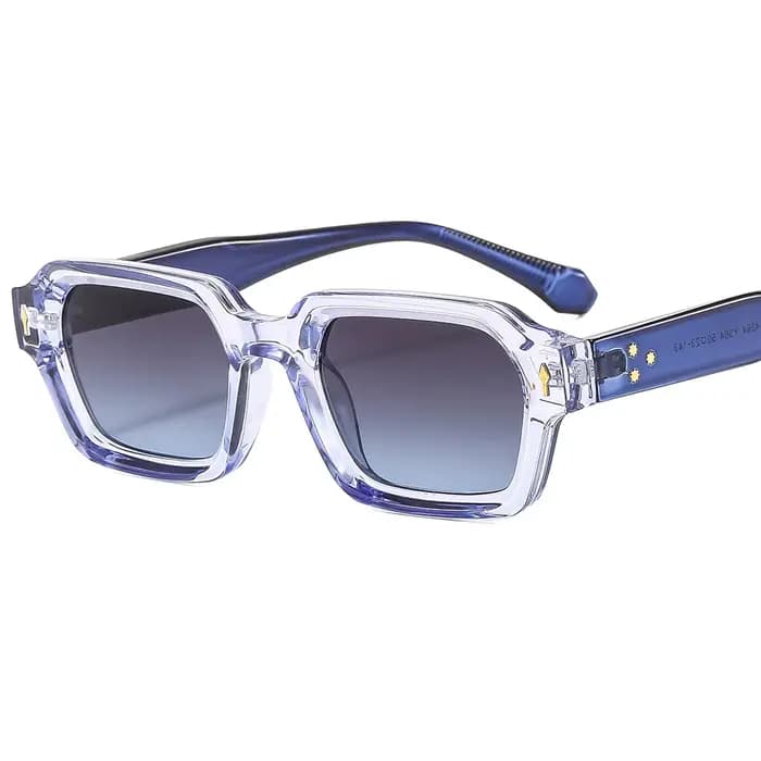 Nouvelle mode petites lunettes de soleil carrées pour femmes hommes Design moderne rétro Double coul