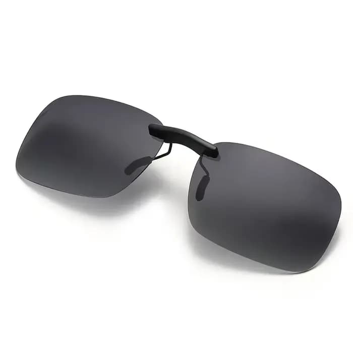 Hommes conduite Clip sur Lunettes De Soleil Lunettes Vintage femmes carré Vision nocturne pêche UV40