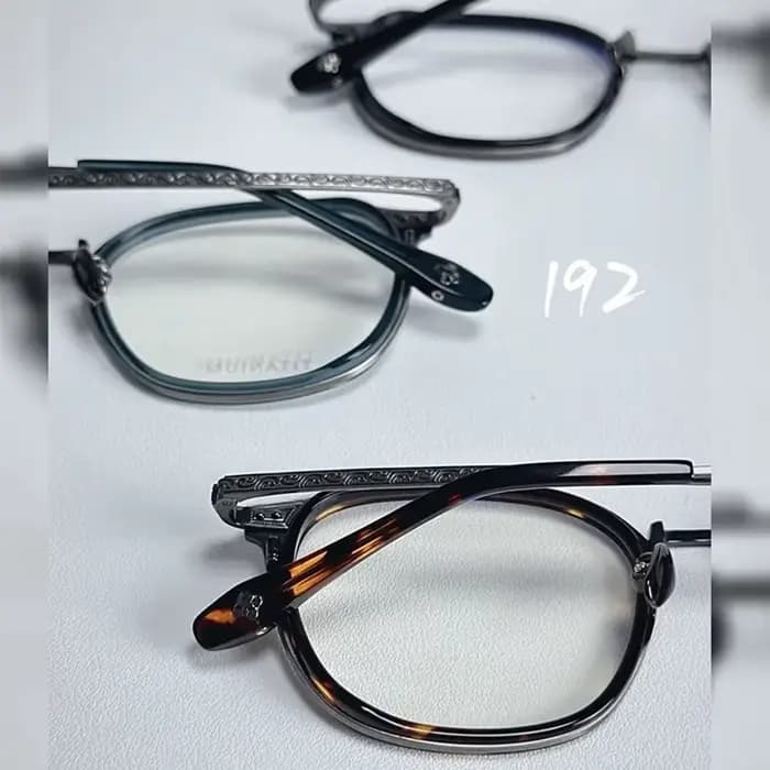 Lunettes rétro en titane pur pour hommes, nouvelle Reproduction de Style japonais, galvanoplastie IP