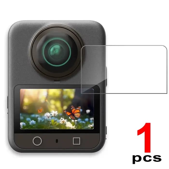 Verre pour DJI OSMO 360 protecteur d'écran de caméra dureté 9H anti-rayures Film de couverture en ve
