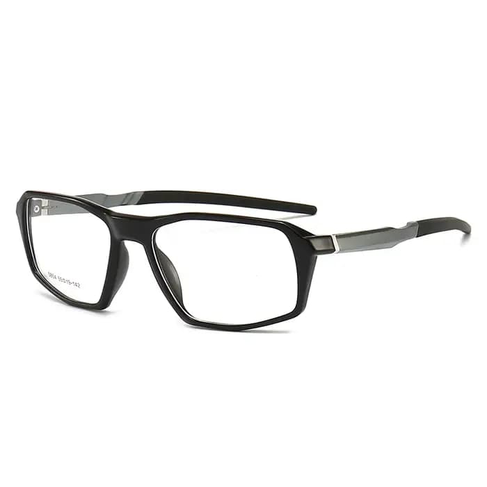Lunettes de sport pour hommes à monture large, lunettes de prescription pour l'extérieur, lunettes d