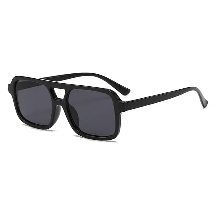 Lunettes de soleil carrées en écaille de tortue pour hommes et femmes, design de marque, nuances d'a