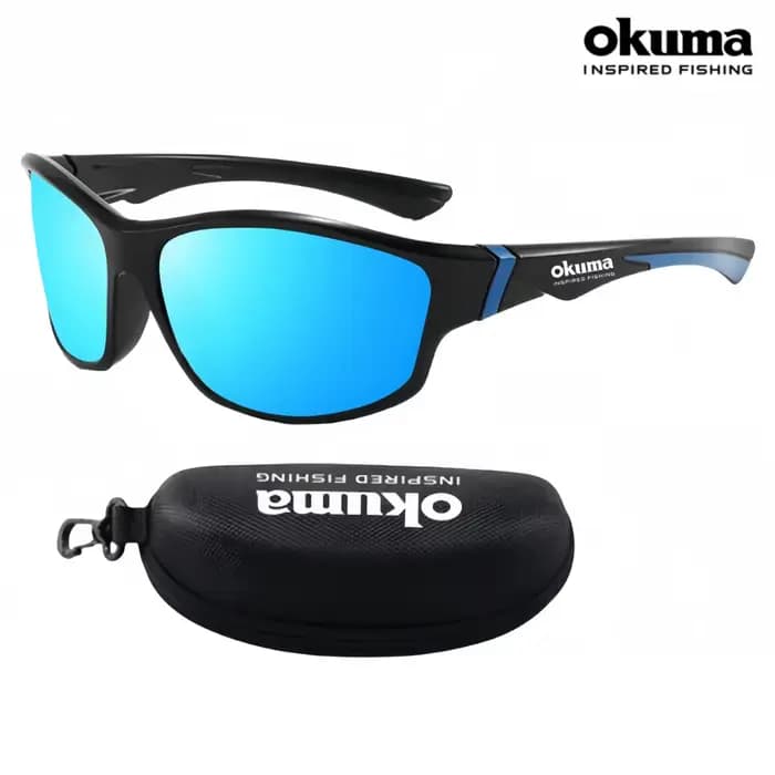 Lunettes polarisées à la mode Okuma, protection UV400 anti-lumière diffusée, adaptées au cyclisme en