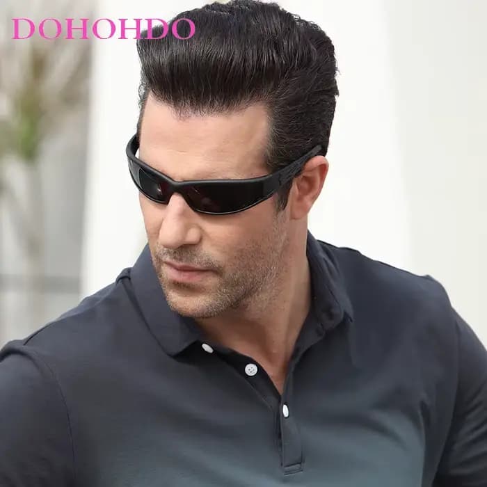 DOHOHDO marque Design hommes lunettes de soleil polarisées Vision nocturne mâle classique rétro cond