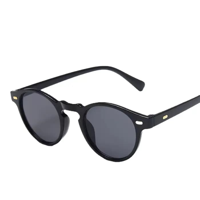 Lunettes de soleil rondes de style rétro Tom, pour hommes et femmes, design vintage, lunettes de sol