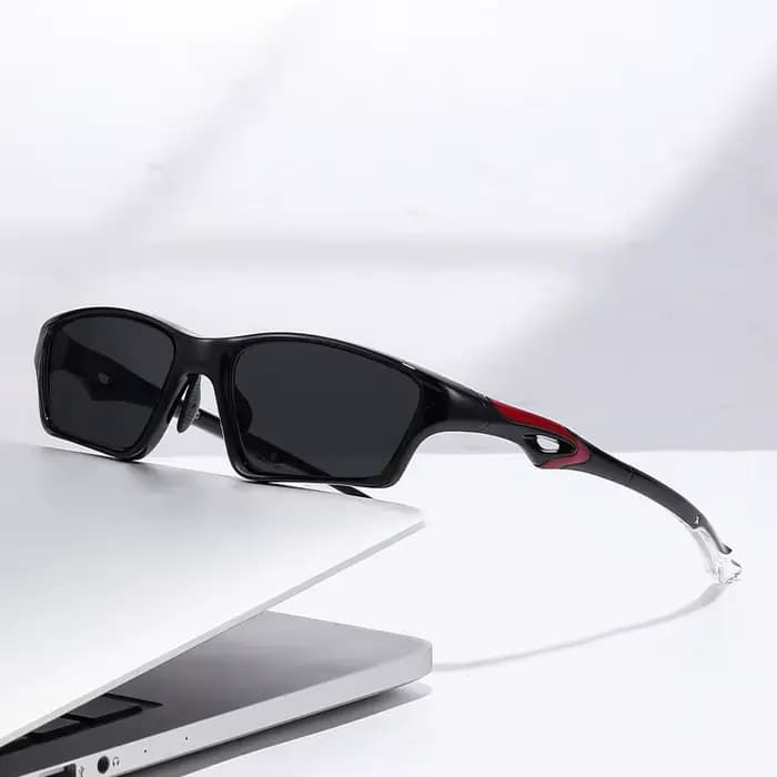 Lunettes de soleil noires sur Prescription pour hommes et femmes, TR90, lunettes de sport pour myopi