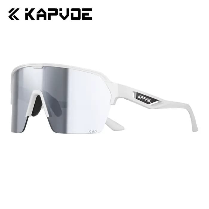 Lunettes de cyclisme KAPVOE HD, verres hydrofuges et anti-graisse, lunettes de randonnée, lunettes d