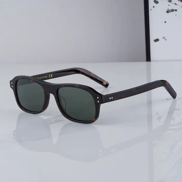 Lunettes de soleil Kingsman en acétate de haute qualité, Style japonais vintage, lunettes rectangula