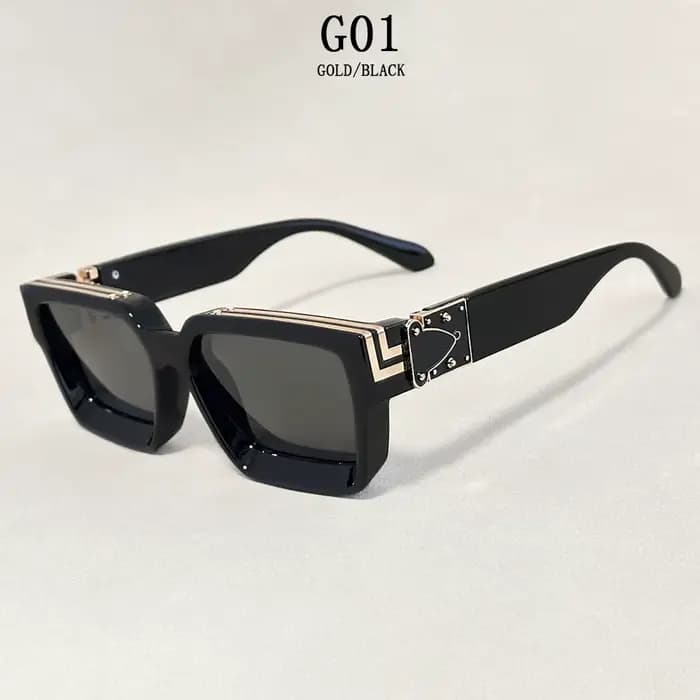 Lunettes de soleil 2026 pour hommes, style vintage, streetwear, protection UV400, surdimensionnées, 