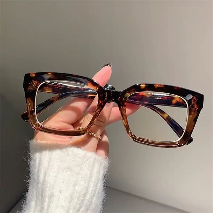 KAMMPT mode lunettes carrées pour femmes classique bleu lumière bloquant hommes vie quotidienne élég