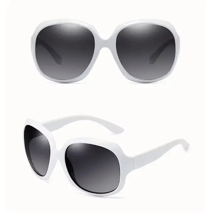 Lunettes de soleil polarisées pour femmes et hommes, monture elliptique, lunettes vintage, lunettes 