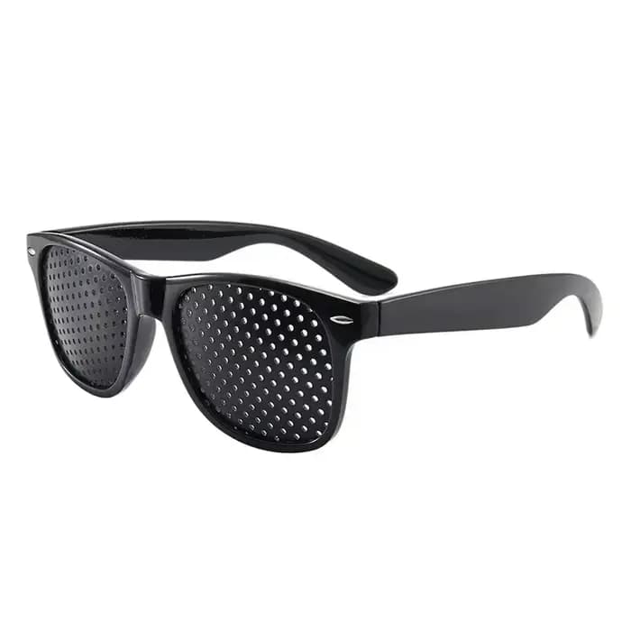 Lunettes Anti-myopie et astigmatisme, Correction de la Vision, lunettes à trous d'épingle avec trous