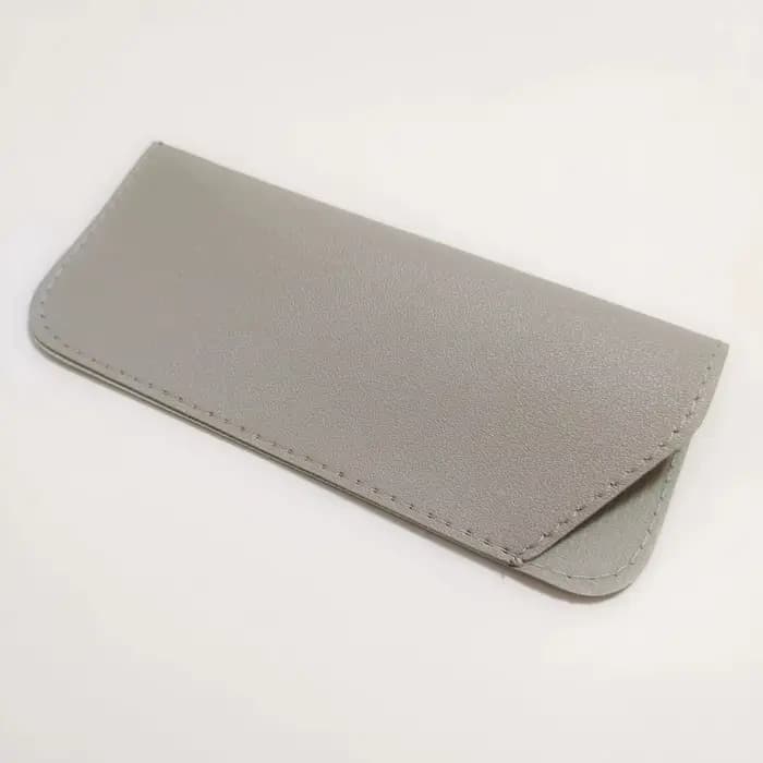 1pc sac à lunettes souple mode PU cuir lunettes lunettes de lecture pochette couverture Portable étu