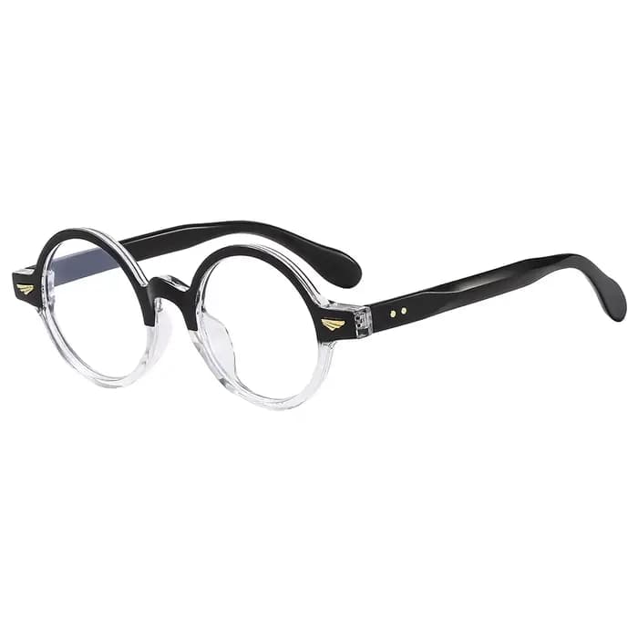 Vintage lunettes rondes cadre femmes hommes unisexe Anti lumière bleue lunettes Ins mode étudiants r
