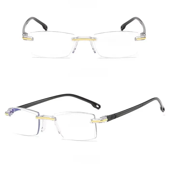 Lunettes de lecture légères sans cadre, 16 pièces, avec blocage de la lumière bleue, pour hommes et 