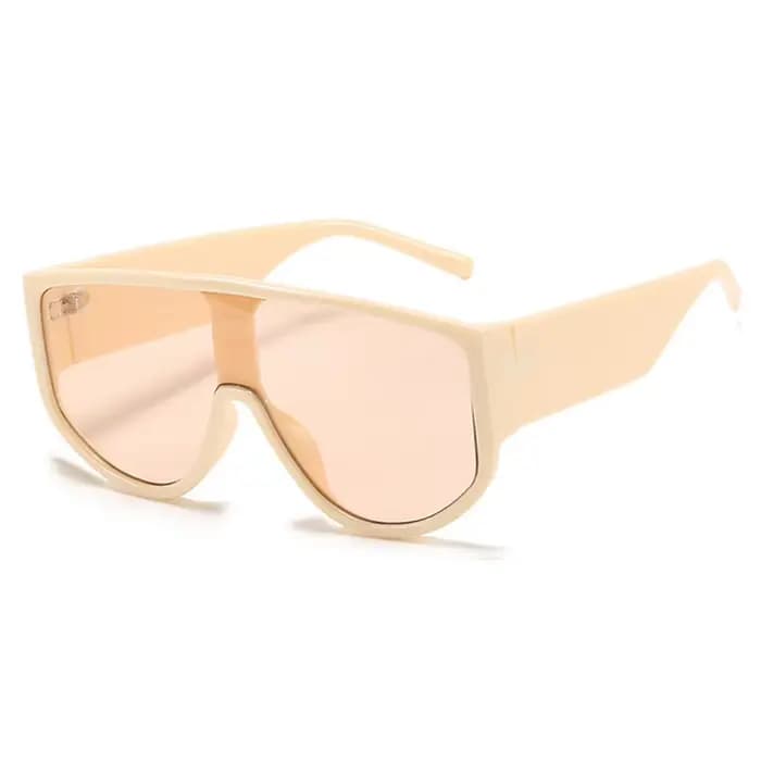 Lunettes De soleil surdimensionnées à dessus plat pour femmes et hommes, une pièce carrée, nuances j