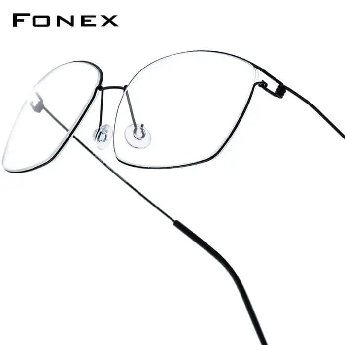 FONEX alliage de titane lunettes cadre hommes marque Design lunettes ultraléger danemark corée Morte